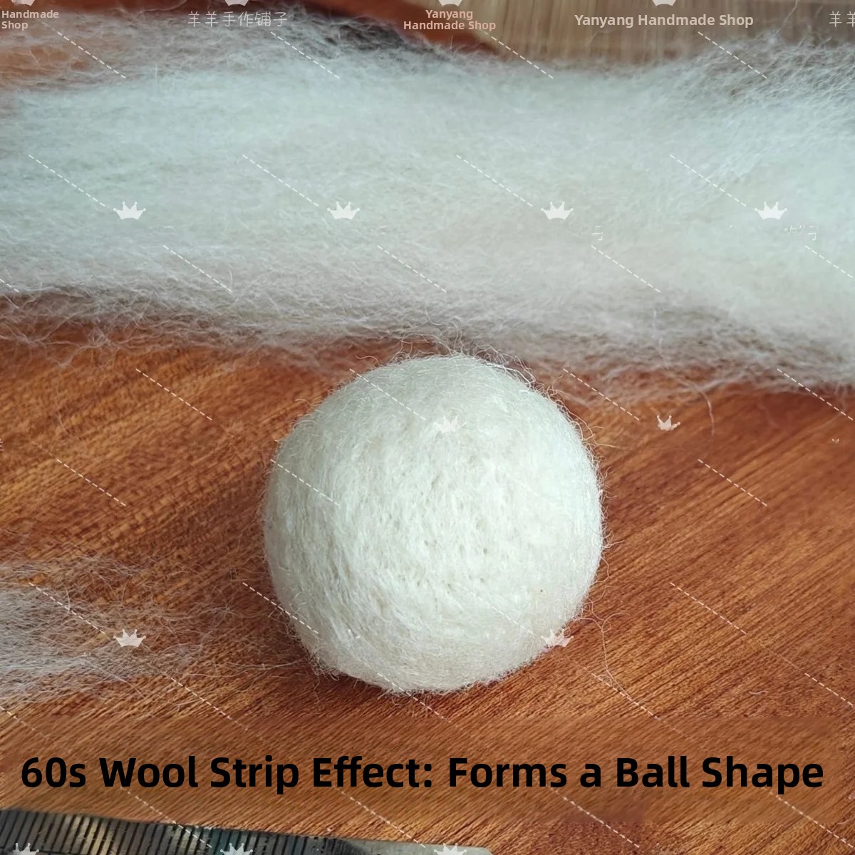 Handmade Wool Felt Base Wool S - огляд і ціна Home Textiles Usa